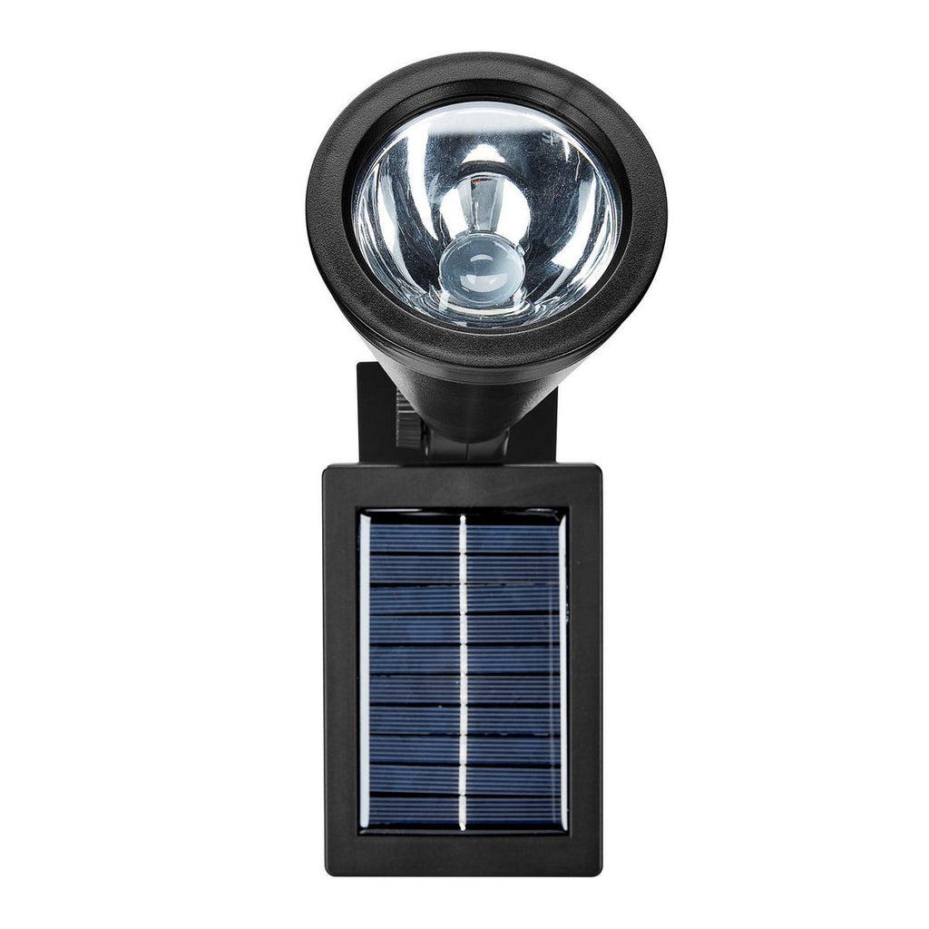 Solar LED Black Finish Flagpole Light N22142