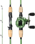 Graphite 2Pc Fishing Rod Reel Combos with Stainless Steel Guides Z9380