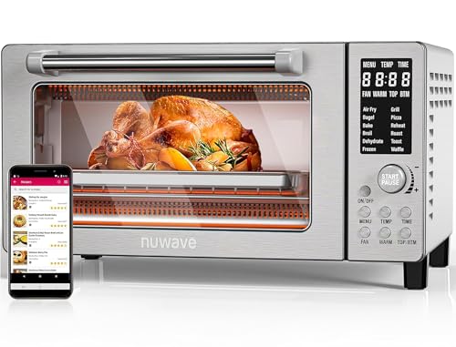 10-in-1 Air Fryer Toaster Oven, 21-Qt Stainless Steel T14857