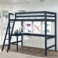 Twin Loft Bed with Desk K54581