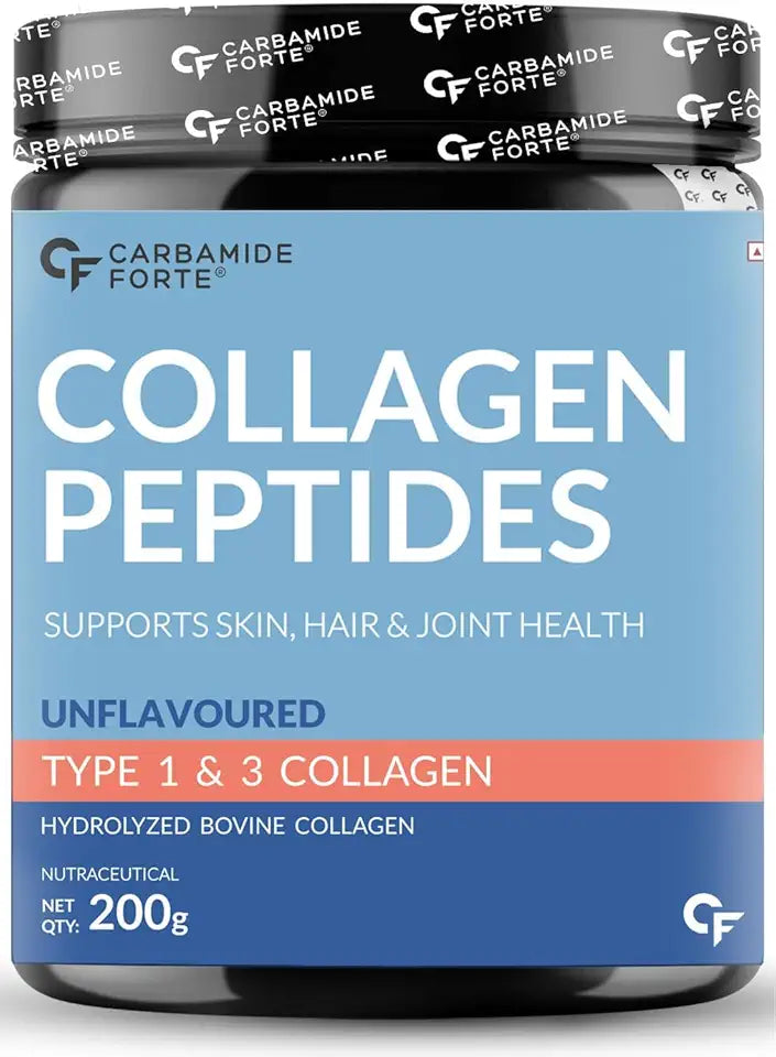 Hydrolyzed Collagen Powder Type 1 & 3 Peptides Unflavored 200g N8112