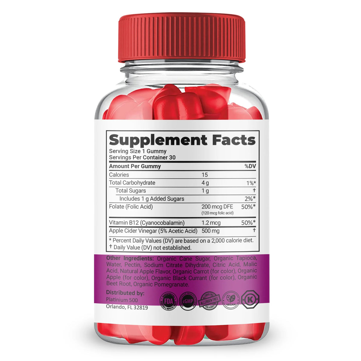 Keto ACV Gummies 3 Pack J4920