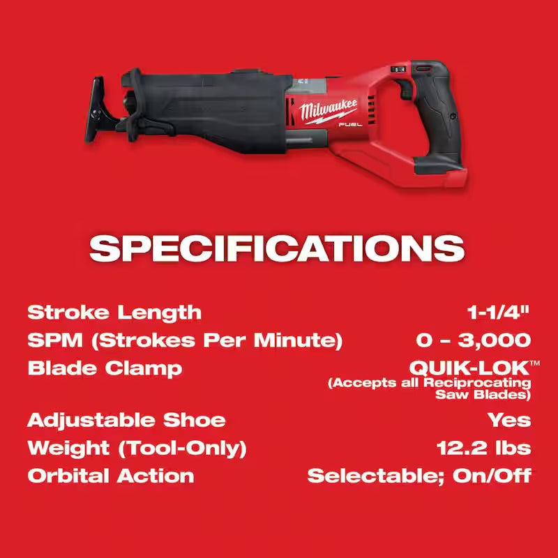 18V Lithium-Ion Brushless Cordless Sawzall and Rotary Hammer Kit P514527