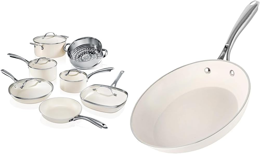 12 Pc Non Stick Ceramic Cookware Set K977