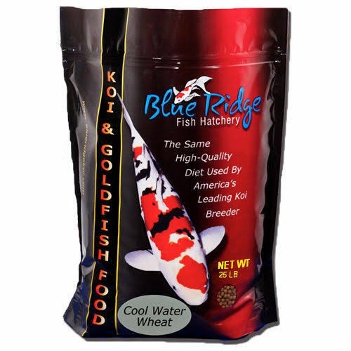 25 lbs Wheat Germ Koi and Goldfish Food K4587