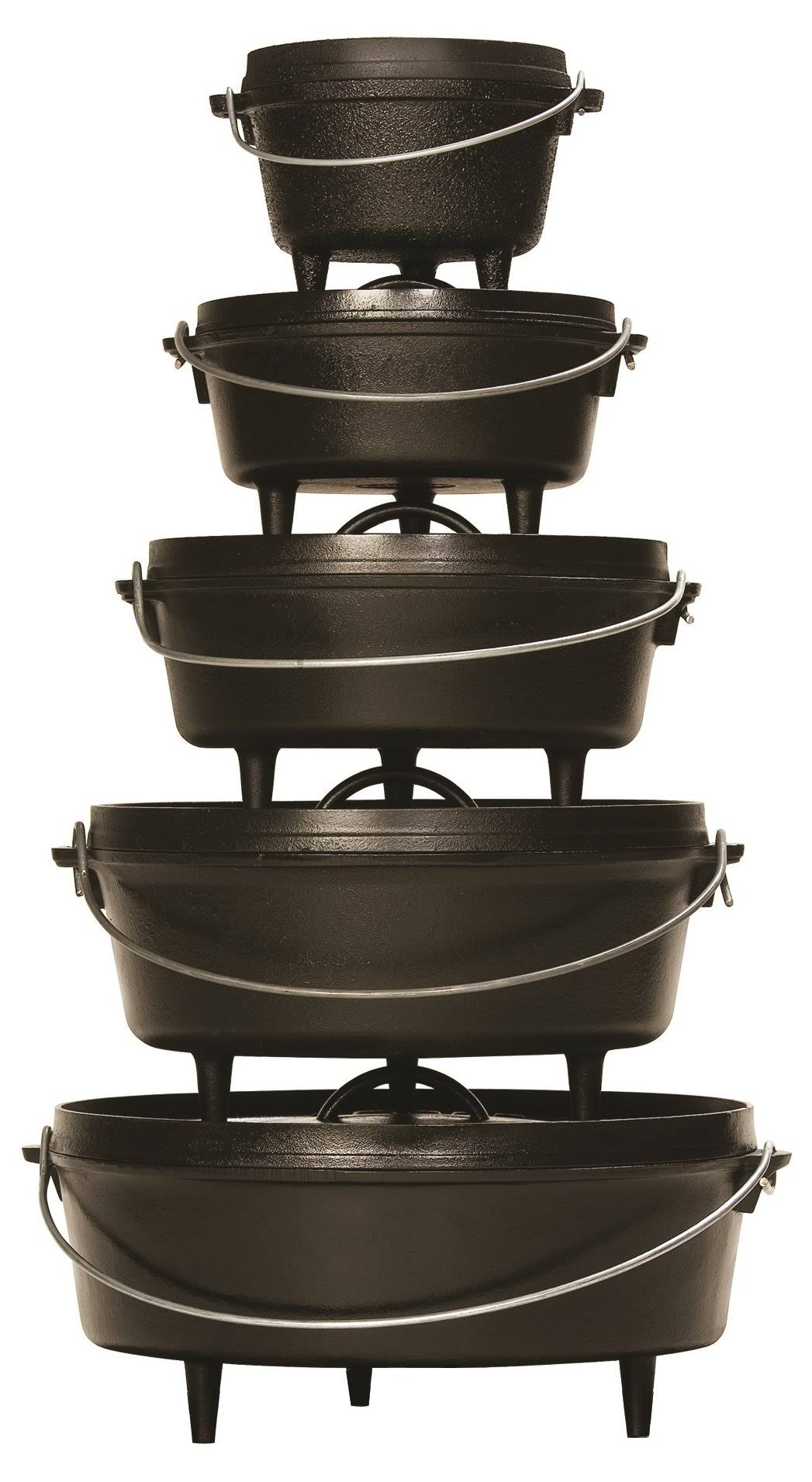 Cast Iron Camp Dutch Oven 6-Quart D98105