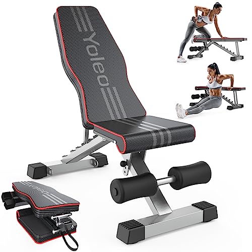 Black Adjustable Weight Bench L36271
