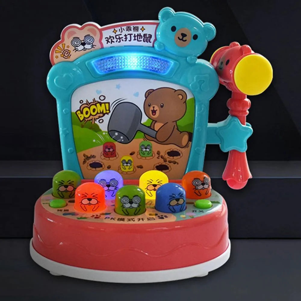 Mini Electronic Arcade Whack A Mole Game with Hammer M50168