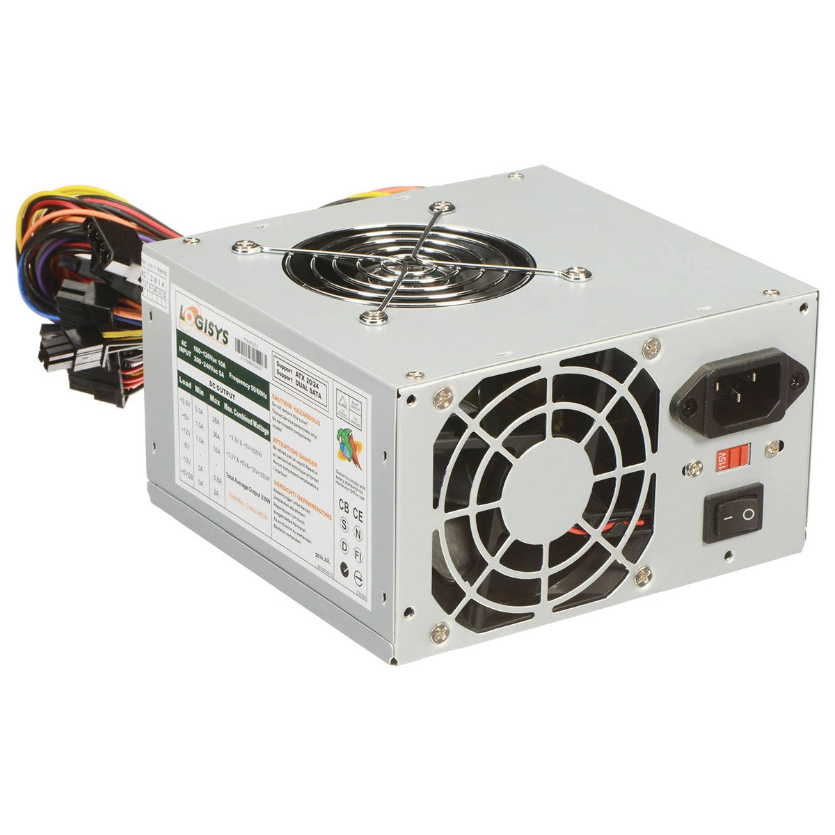 480W 20+4-pin Dual-Fan ATX Power Supply Q8760