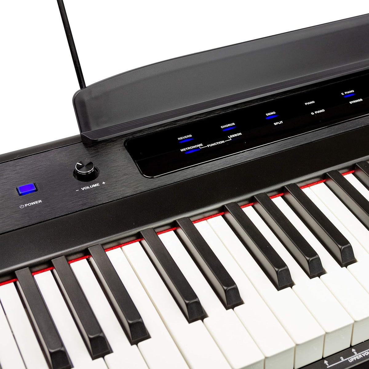 88-Key Semi-Weighted Digital Piano, Black Z559558