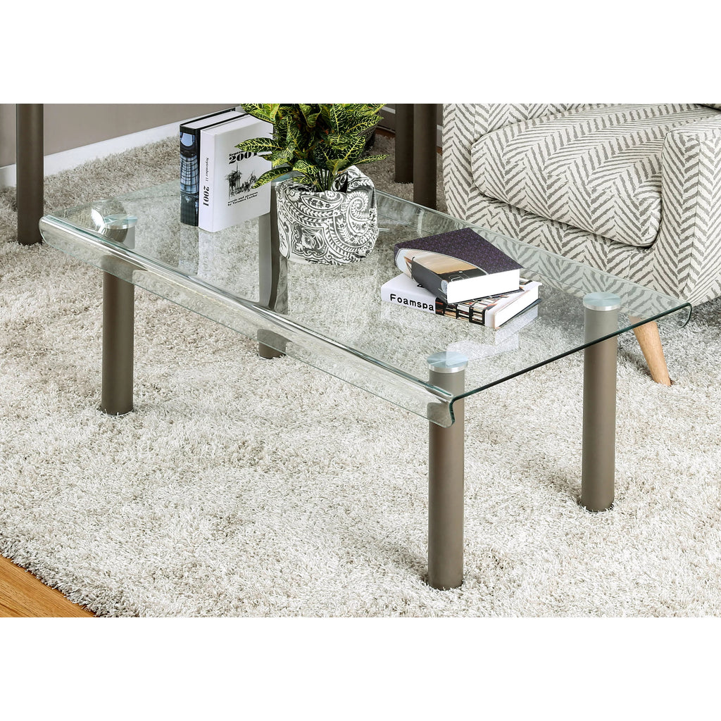 Contemporary 2-Piece Coffee Table Set K44640