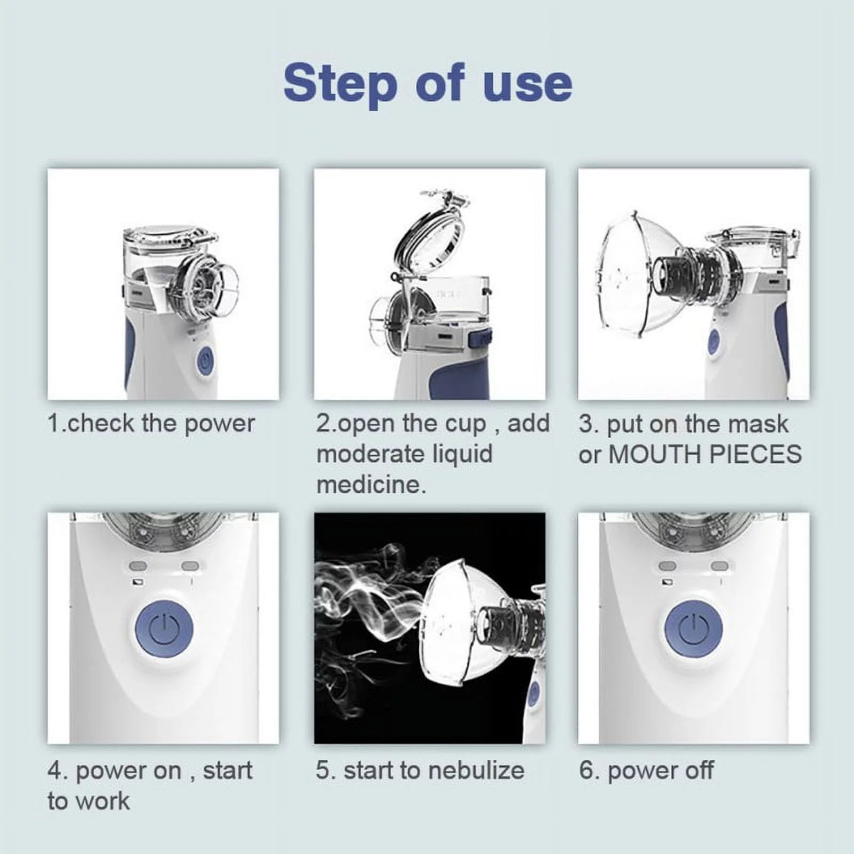 Handheld Steam Mist Humidifier T294