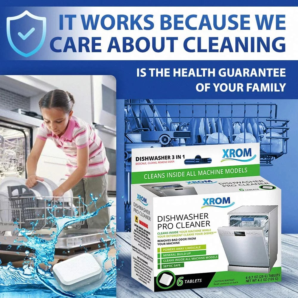 Dishwasher Cleaner and Descaler, 6 Treatments T267
