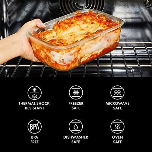 2 Cup Glass Food Storage Container F1465