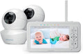 5 HD Split-Screen Baby Monitor with 2 Cameras Z47025
