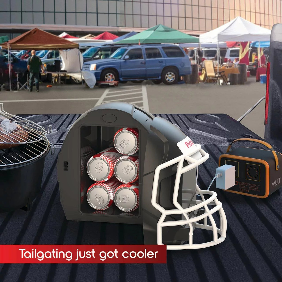 Portable Football Helmet Mini Fridge S17745