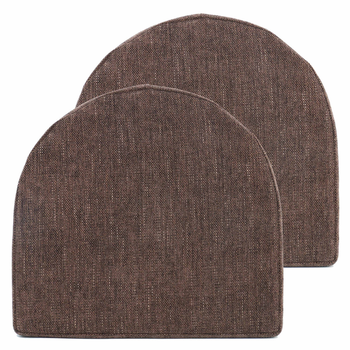 U-Shape Memory Foam Chair Pads with Ties 4 Pack D914