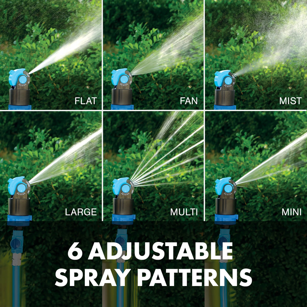 Telescoping Tripod Lawn & Garden Sprinkler, 6 Spray Patterns P571967
