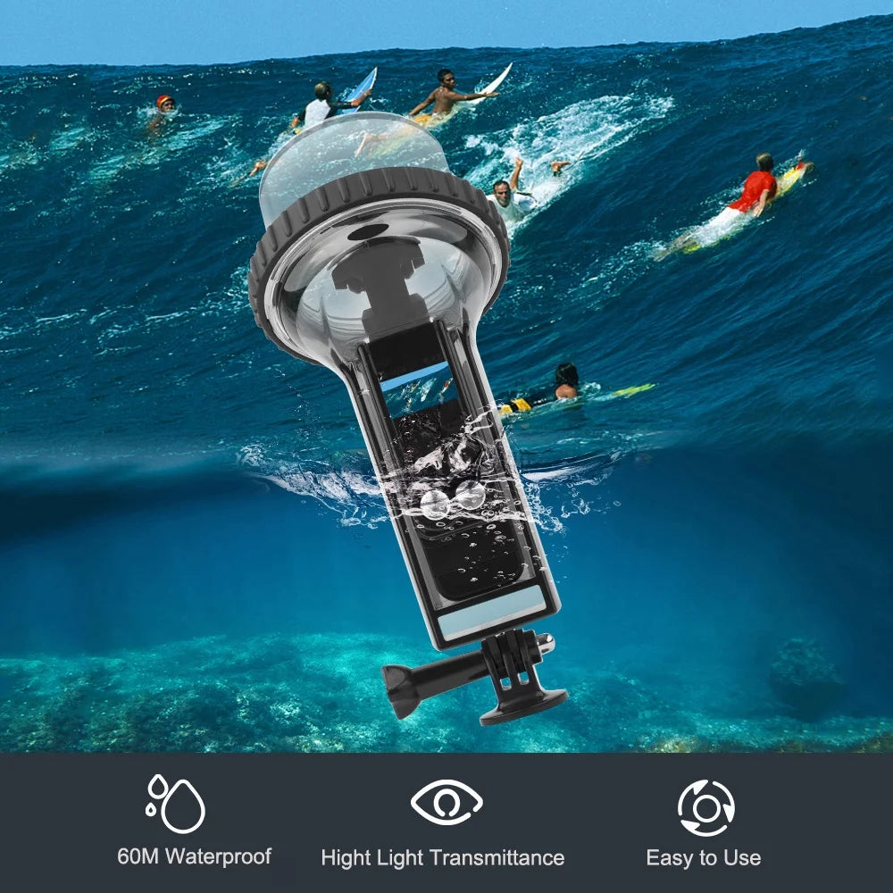 Waterproof Diving Housing Underwater 60M with Lanyard for Osmo Pocket 2 Action Camera K116872