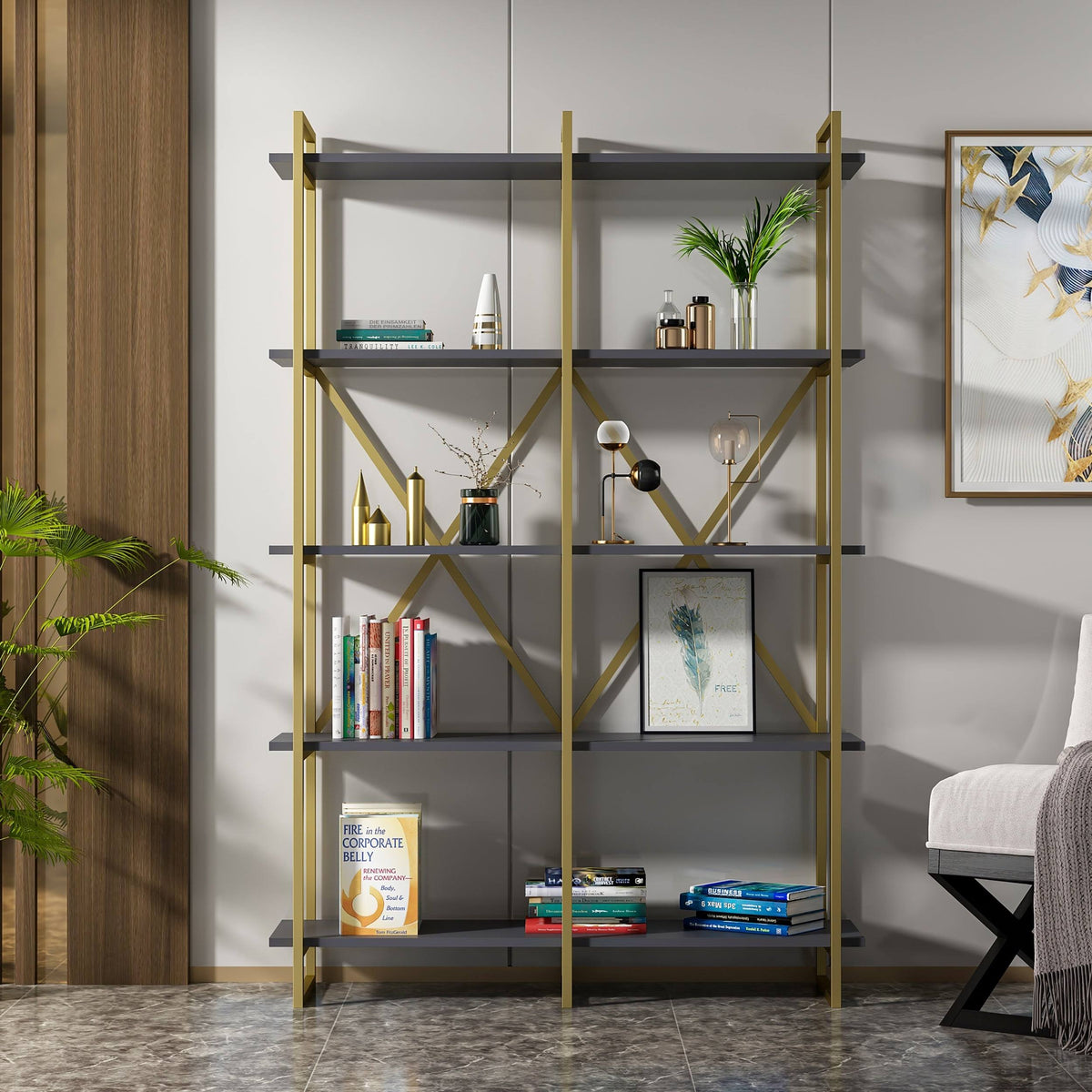 Modern Bookcase S7260