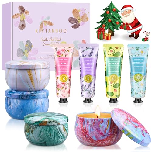 Candles & Hand Cream Lotion Gift Set H987044