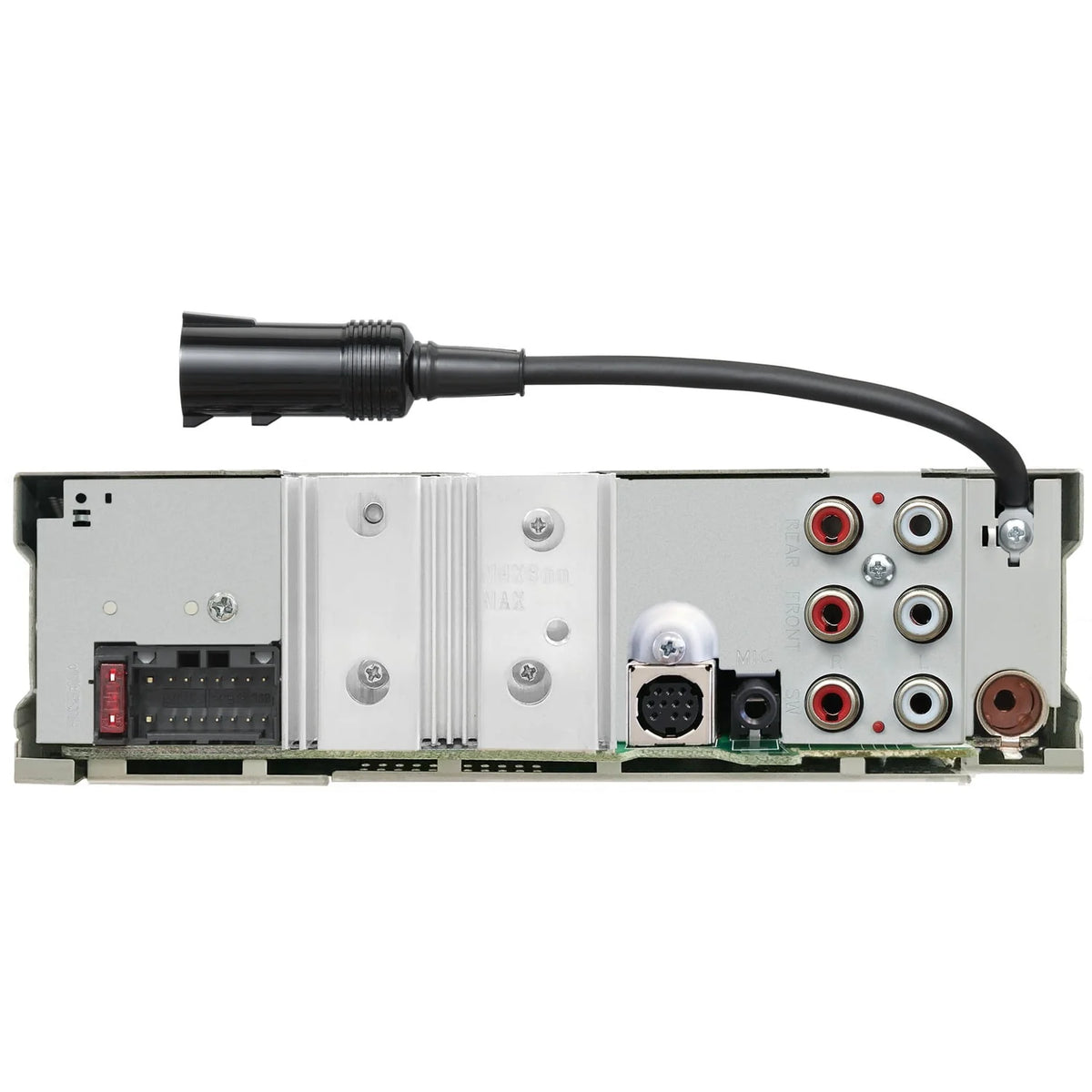 Single-DIN In-Dash CD Receiver with Bluetooth B107