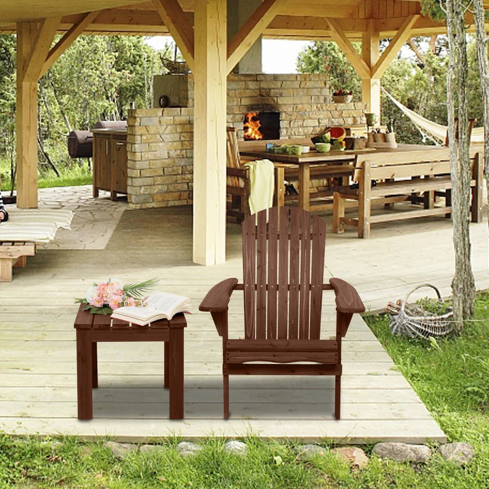 Carbonized Outdoor Folding Chair M5358