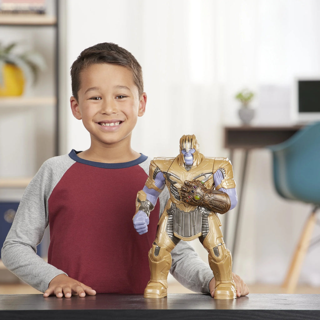 13.75 in Thanos Action Figure with 20+ Sounds X37842