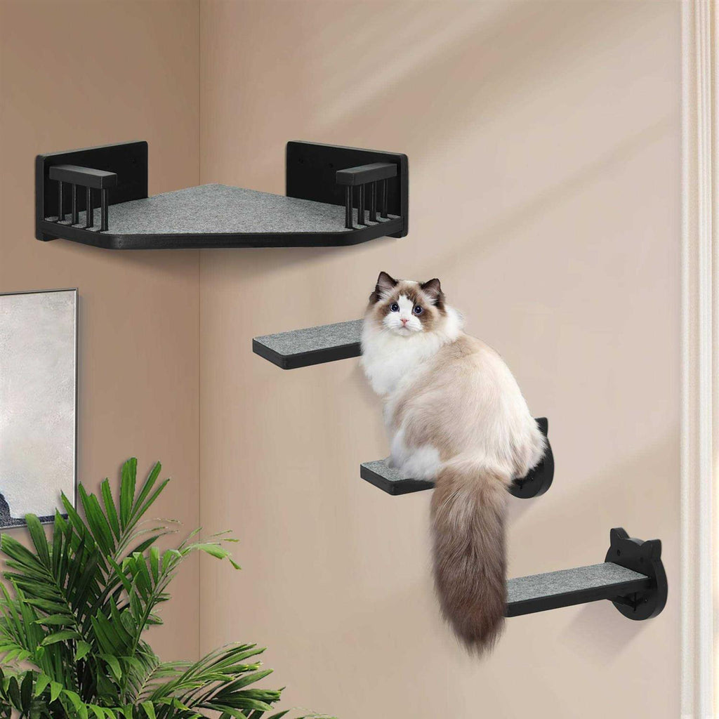 Cat Wall Shelves with 3 Steps C509496
