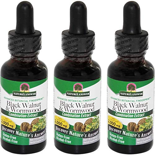 Black Walnut and Wormwood Value Pack of 3 K516