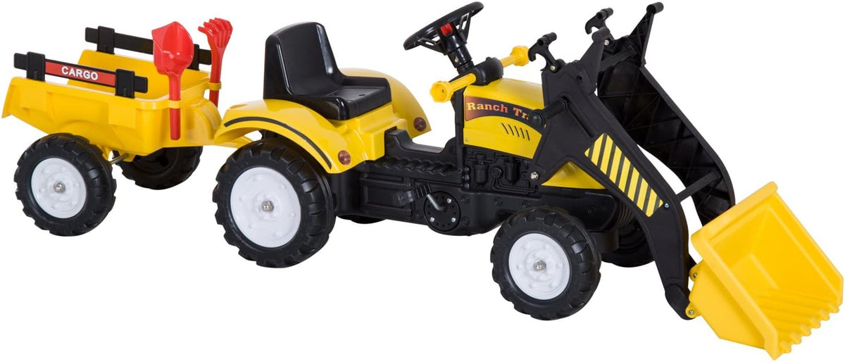 Ride-On Kids Bulldozer Toy with Dirt Bucket Z9379