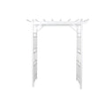 White PVC Garden Arbor E7051