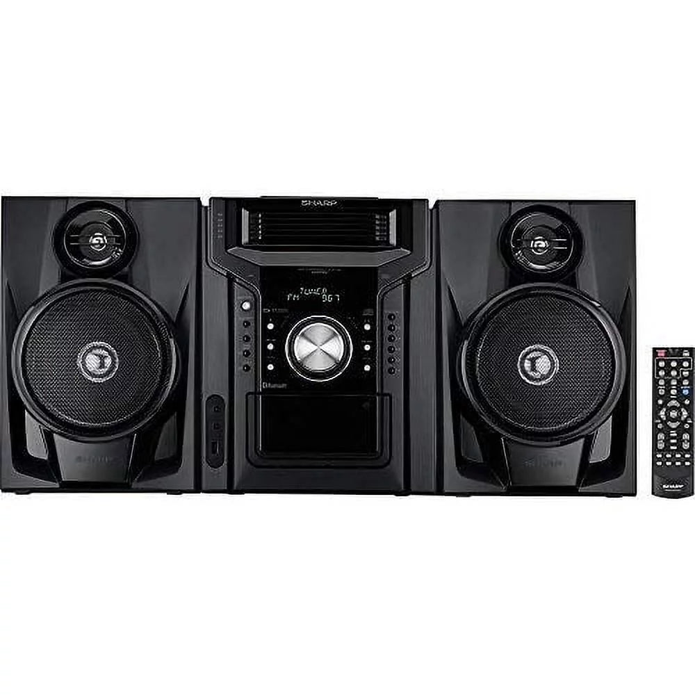 240W 5-Disc Mini Shelf Speaker System with Cassette F1285