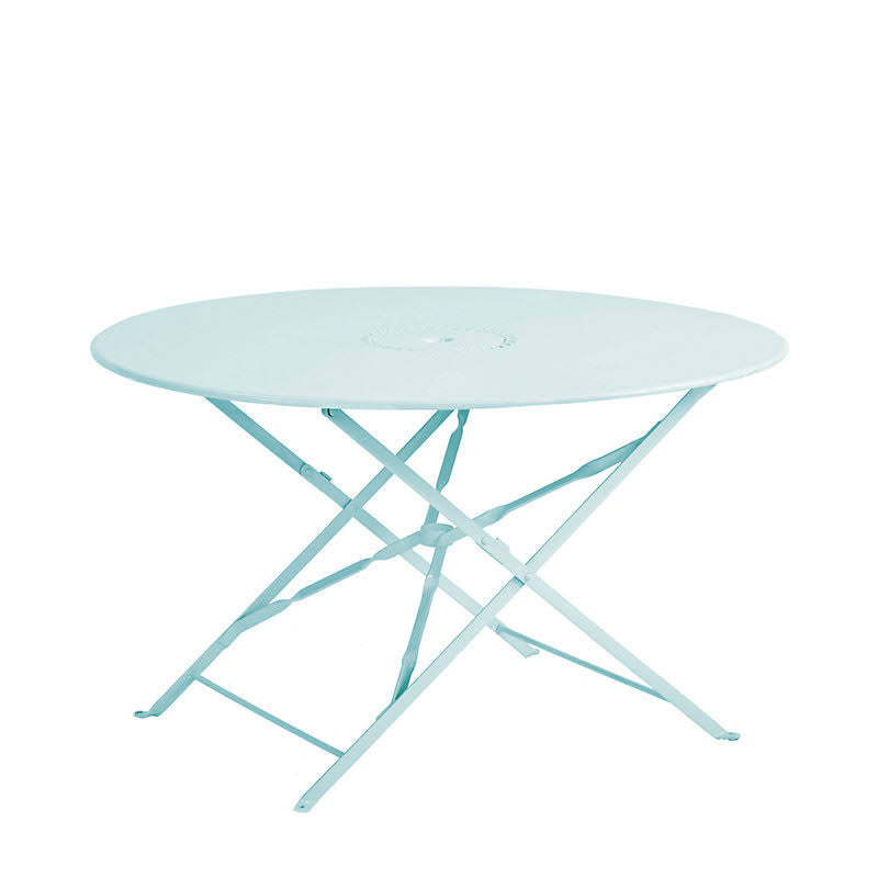 Round White Folding Table N4853