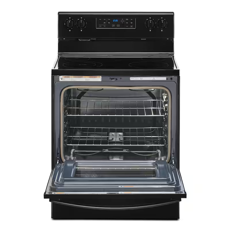 Black Electric Range with 5 Elements Q58643