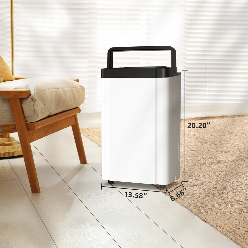 70 Pint 4,500 sq. ft. Dehumidifier with 0.8 gal Water Tank O294365