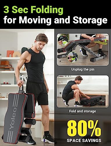 Black Adjustable Weight Bench L36271