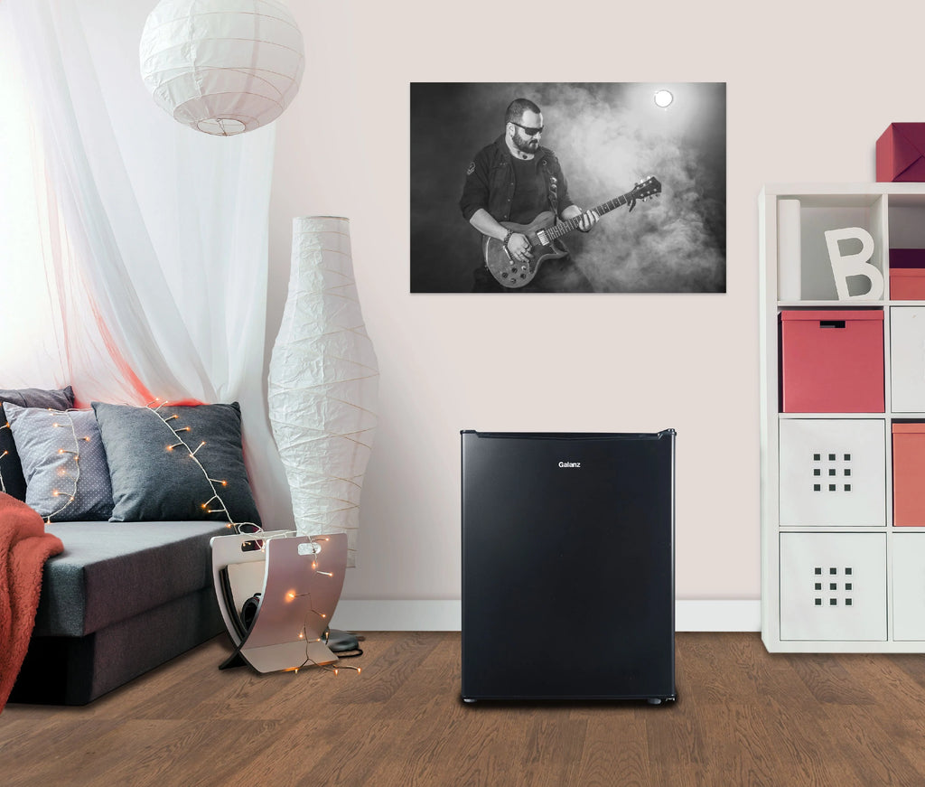 Black 2.7 Cu ft Single Door Mini Fridge I93241