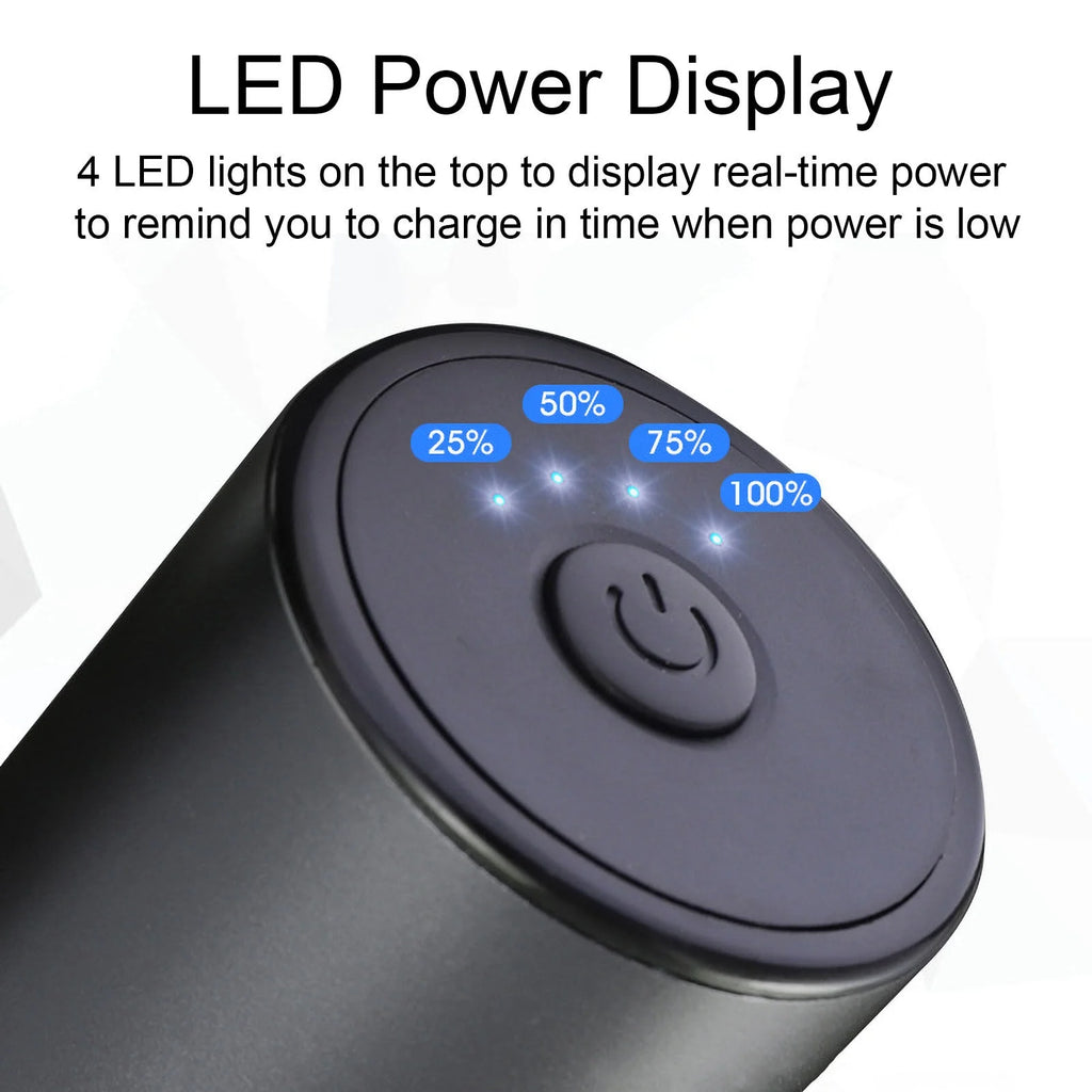 Electric Herb Grinder USB Rechargeable Aluminum Alloy X826
