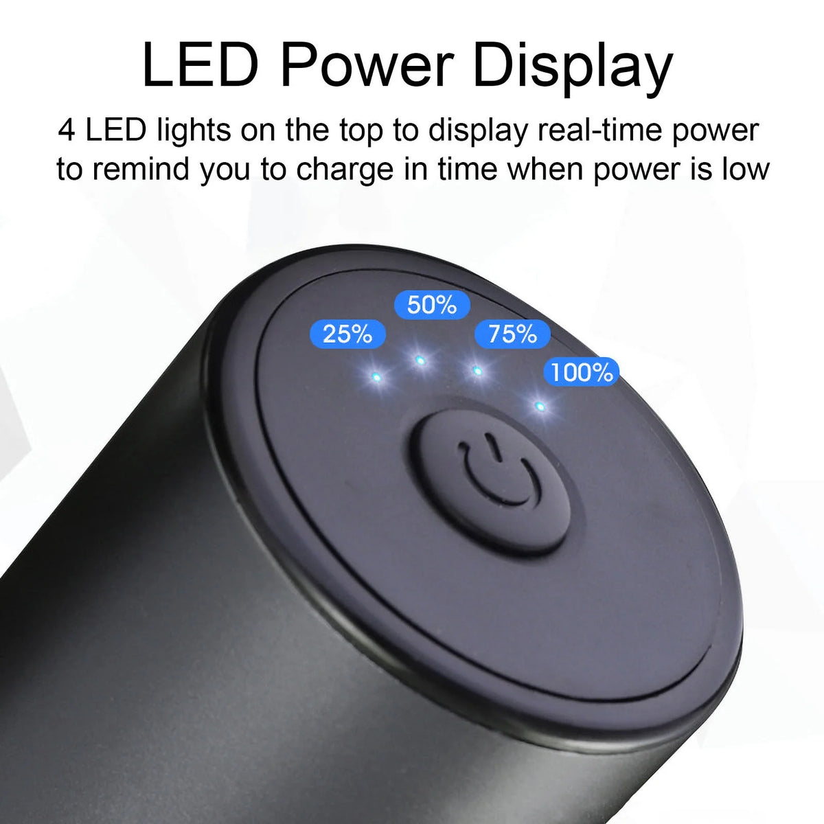 Electric Herb Grinder USB Rechargeable Aluminum Alloy X826