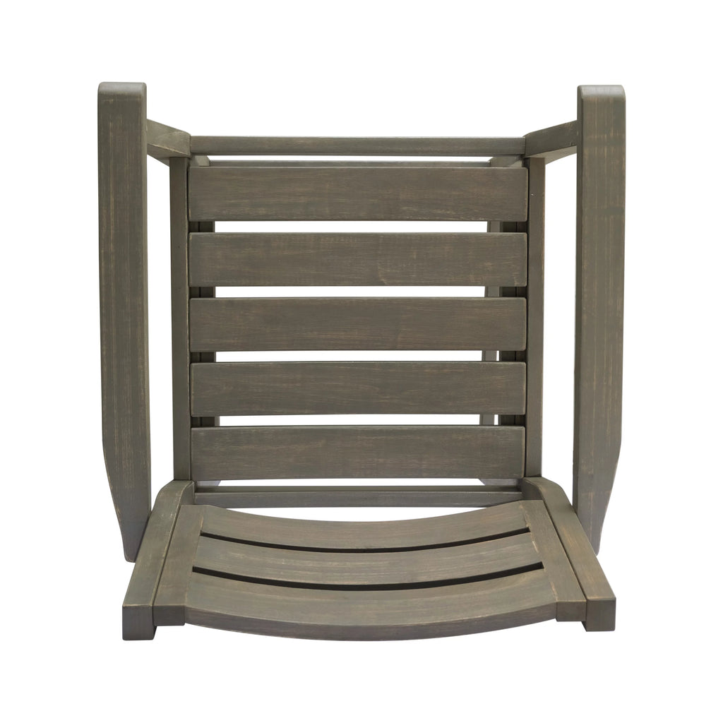 Acacia Wood Barstool Set of 2 P8977