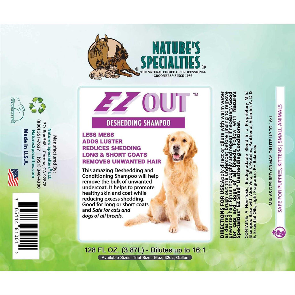 Deshedding Shampoo for Dogs Cats T17480