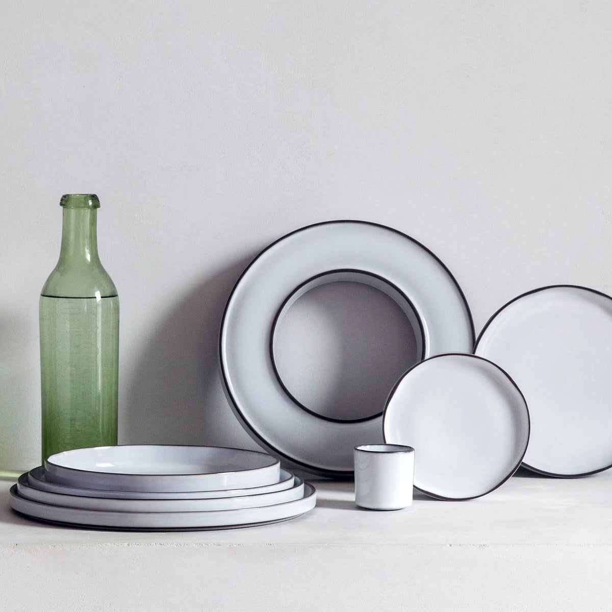 Set of 4 Gourmet Plate 9 in T137