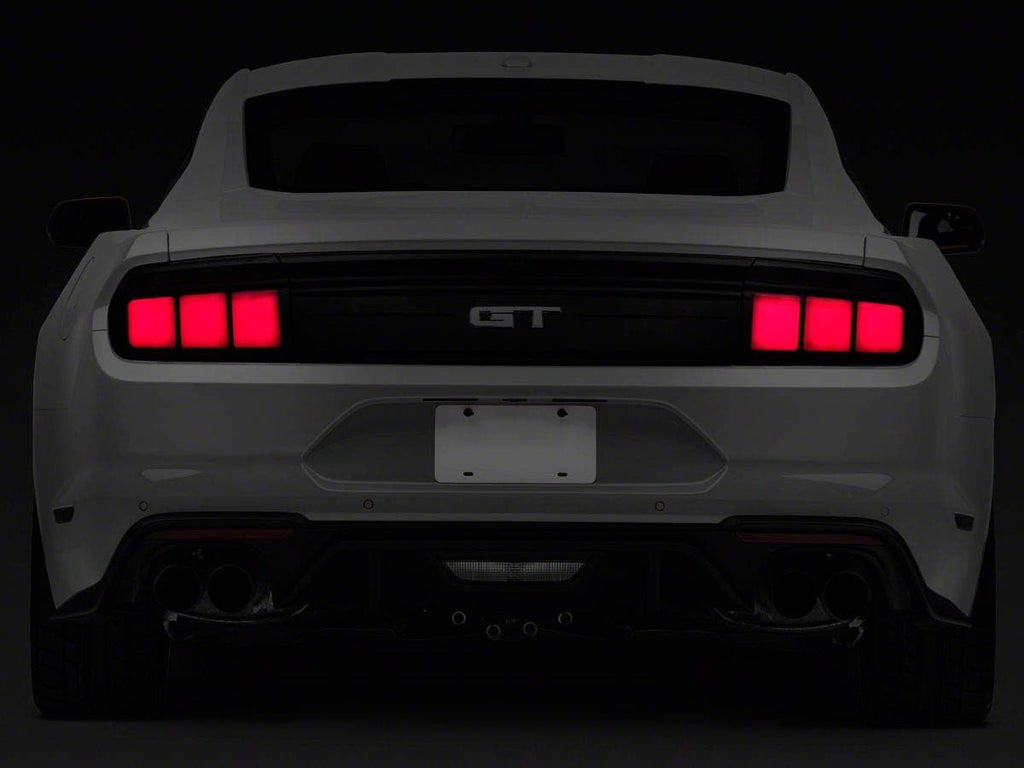 Gloss Black LED Tail Lights with Smoked Lens Z65404
