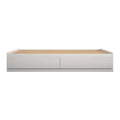 Twin Mates Bed Ivory Oak N66083