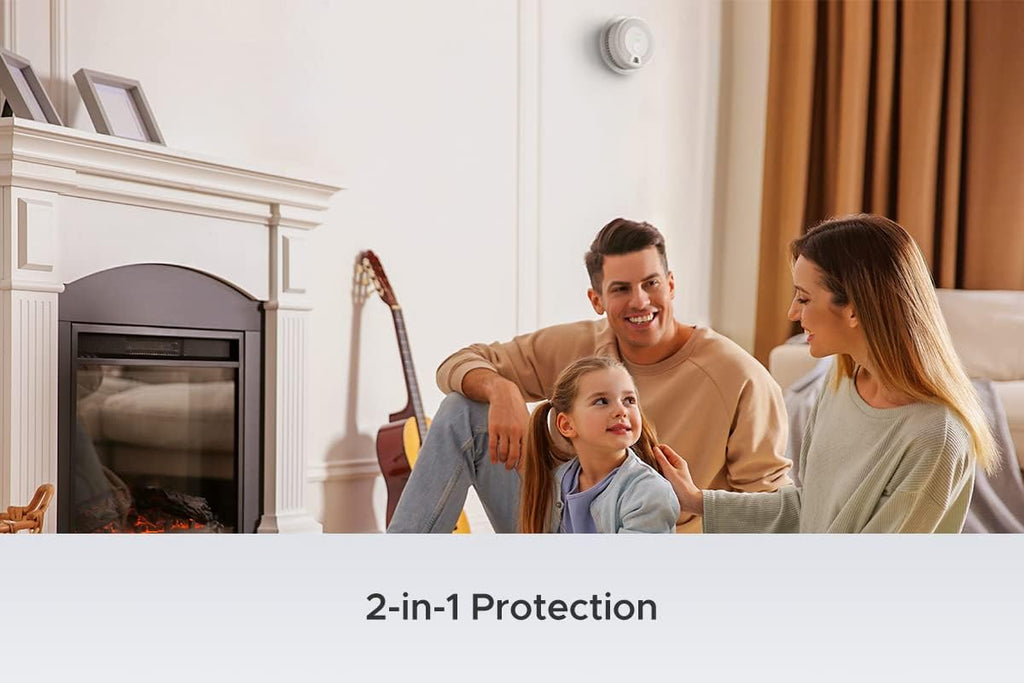 3 Pack Wireless Interconnected Combination Smoke and Carbon Monoxide Detector S211