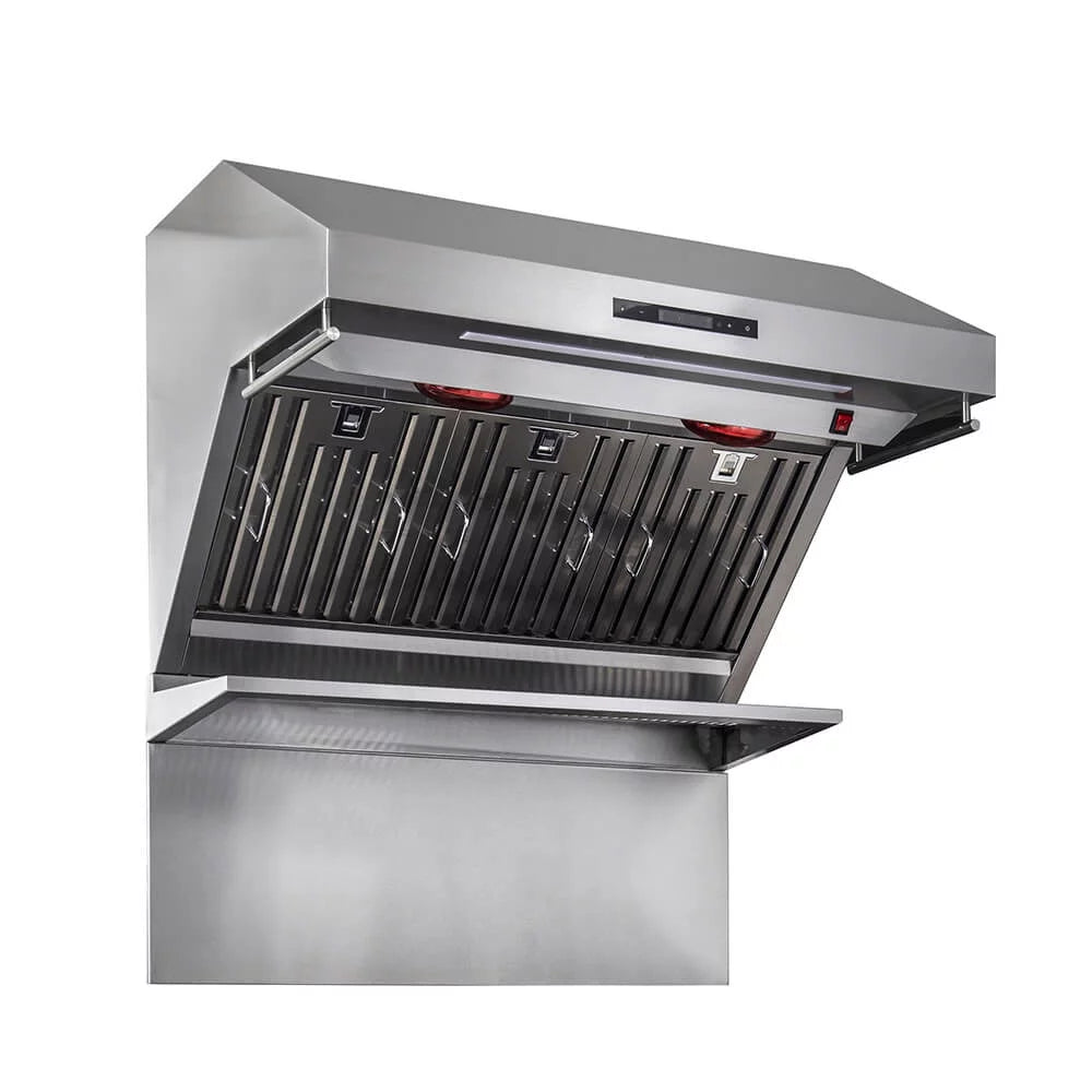 36 inch Stainless 1200 CFM Wall Mount Range Hood J1612