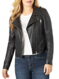 Faux Leather Jacket U3046