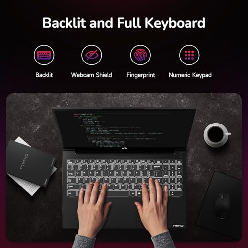 15.6" IPS FHD Gaming Laptop, 8 Cores AMD Ryzen 7 6800H 32GB DDR5 RAM 2TB SSD AMD Radeon 680M GPU A1625