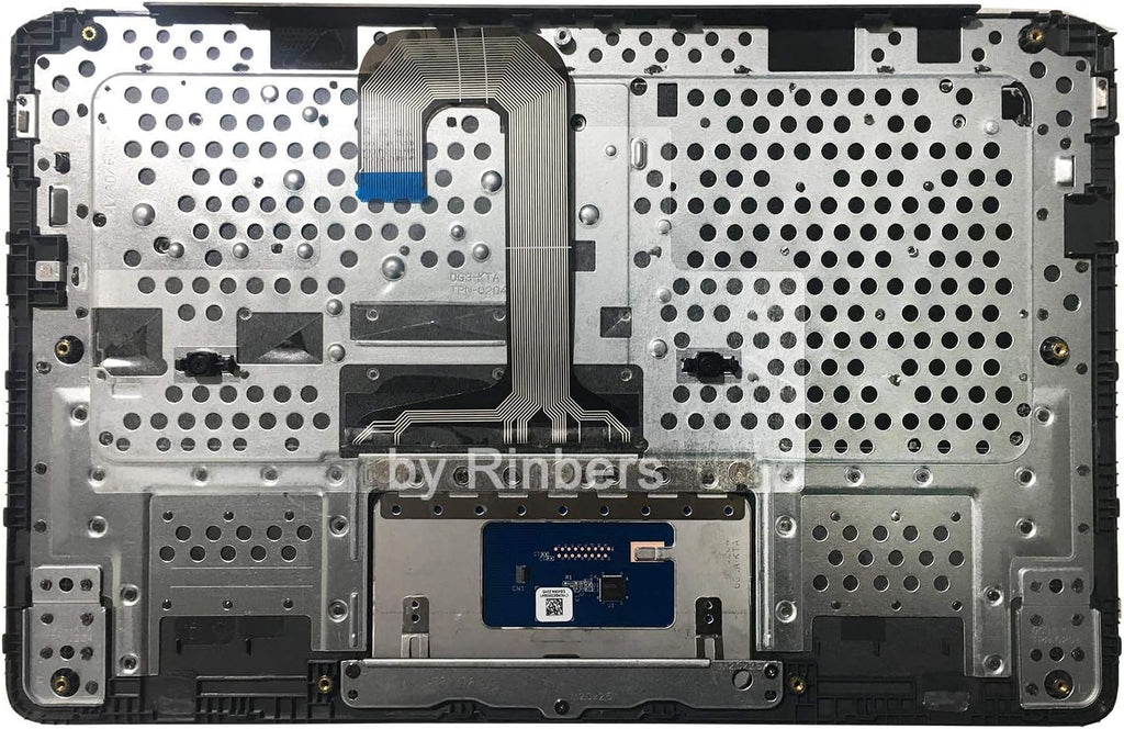 Black Palmrest Upper Case with Keyboard and Touchpad Assembly R41814